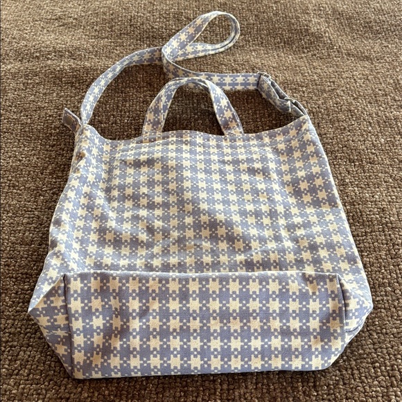 BAGGU Houndstooth Canvas Duck Bag - Picture 4 of 9